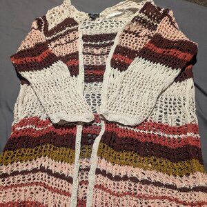 Previously Loved | Torrid knit cardigan, size 0 (L)